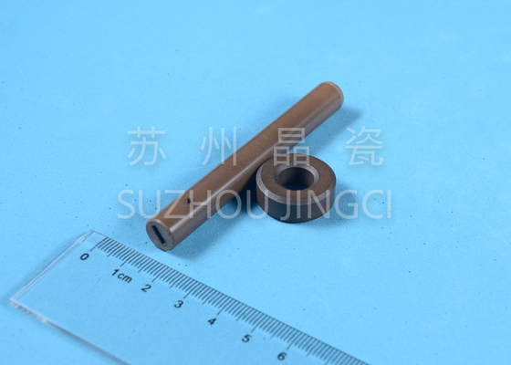 Axe en céramique φ10 d'alumine de 95% Brown et antiabrasion composant de pompe de circulation d'incidence haut