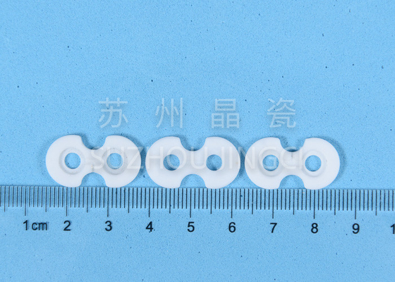 Usage - pièces en céramique d'alumine de résistance, plat de brossage de la zircone ZrO2